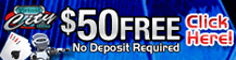 $50 free from Virtual City Casino